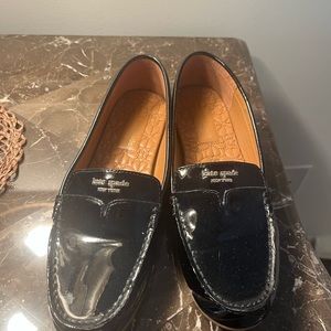 Kate Spade Deck Driving Loafer -Patent-Black (Size9)